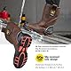 Arbeitsstiefel für Herren/Damen Kuh Leder Sicherheitsstiefel 20 CM Composite Toe Anti-Nagel Gummi Sohle Industrielle Bau Stiefel für Öl, Gas, Mine S3 ESD EU Größe 41
