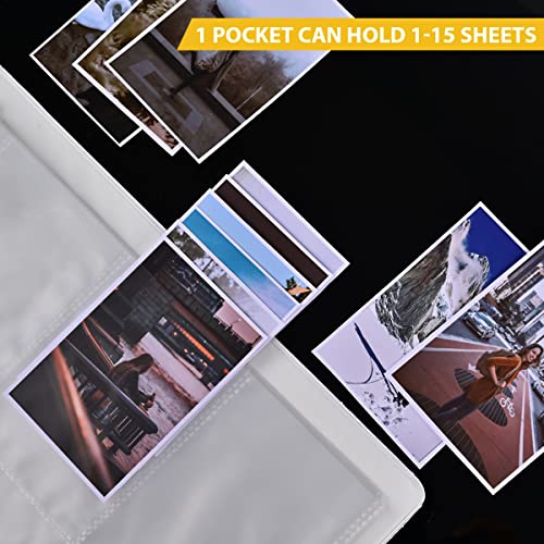 Smelha 9 Pocket Page Protector, Holds 1800 Cards,Trading Card Sleeve thumb #3