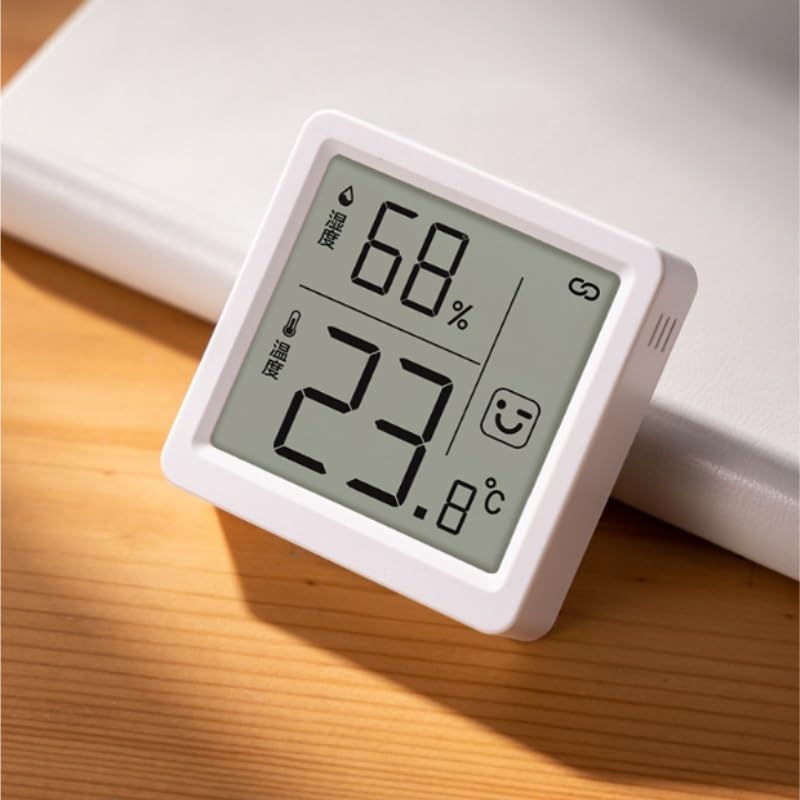 Wall Mounted Indoor Household Precision Clock Temperature Meter