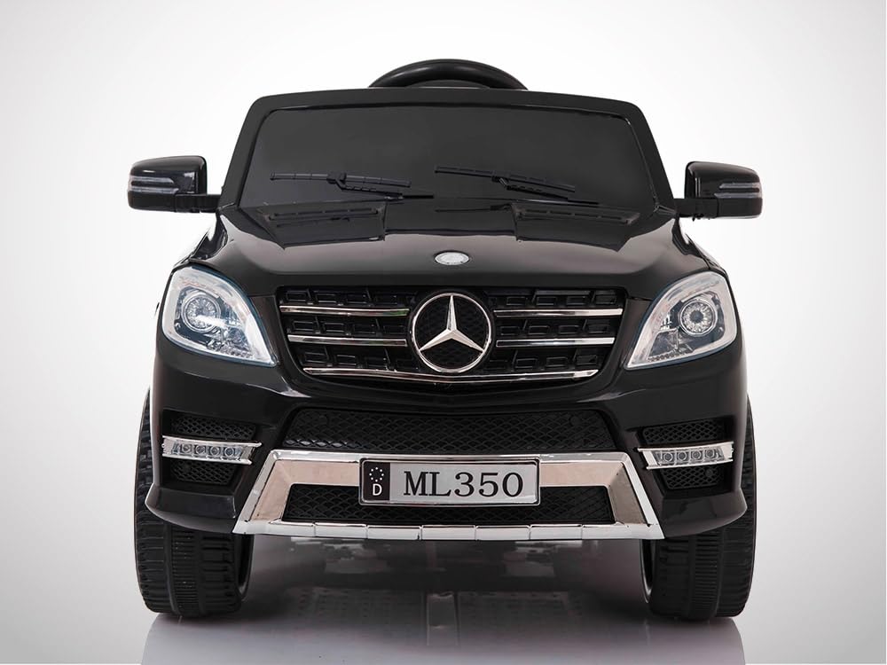 Auto elettrica per bambini, Mercedes ML 350 50 W, colore: nero