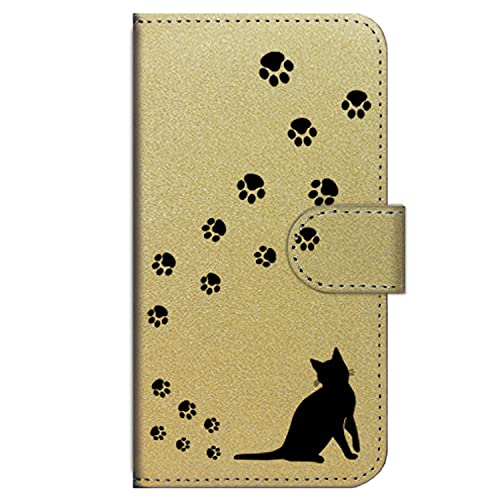 �K�[���Y�l�I �ėp AQUOS wish5 SH-52F �ƌ݊����̂���P�[�X �蒠�^ �X�}�z�P�[�X �g�уJ�o�[ �ϏՌ� (�˂��̑��Ղ����H/�u���b�N) SHARP SH-52F-PD-GDR-YSZ-0146