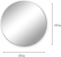 Vista 6 de Espejo redondo para centro de mesa de bodas, M