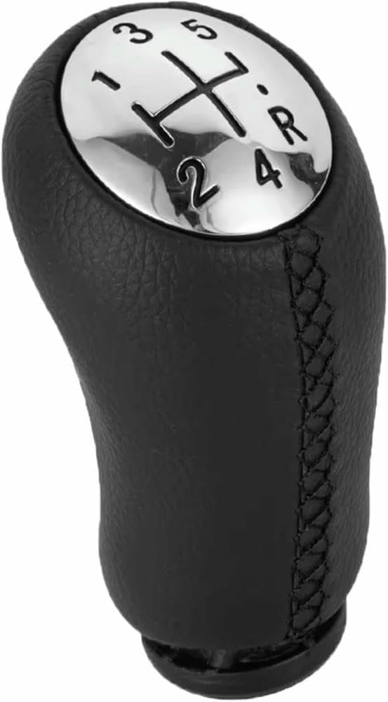 GZNBB Car Manual Gear Shift Knob Boot Cover Gaiter Lever Shifter Handle Stick, for Clio III 2005-2009