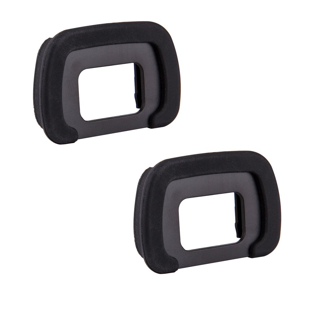 (2 sztuki) okular muszli ocznej JJC z miękkiego silikonu do Pentax KP, K5, K5II, K5IIs, K-7, K-S1, K-S2, K30, K50, K-70, K500 zastępuje kubek do oczu Pentax FR
