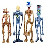 Siren Head Action Figures Toy Sets for Kids,SCP Horror Monsters Toys Gift for Boys,Plastic Figures...