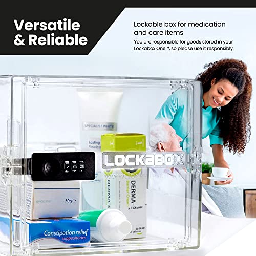 Lockabox One™ Compact and Hygienic Lockable Storage Box for Food