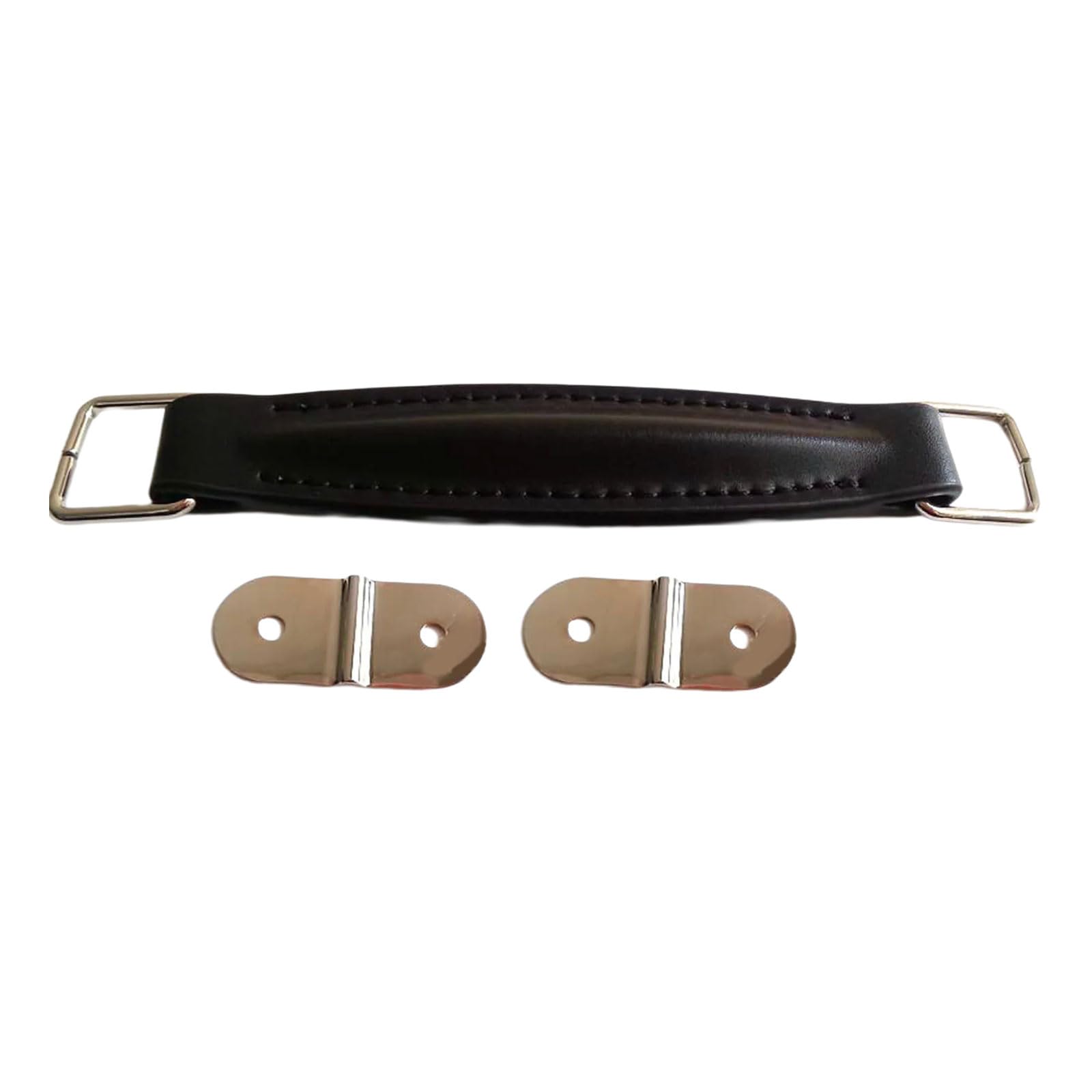 Hdoytxxm Black Guitar Amplifier Handle Vintage Leather Internal Replacement Strap For As50dc / As100d Guitar Amplifiers Speakers Amplifier Handle Strap