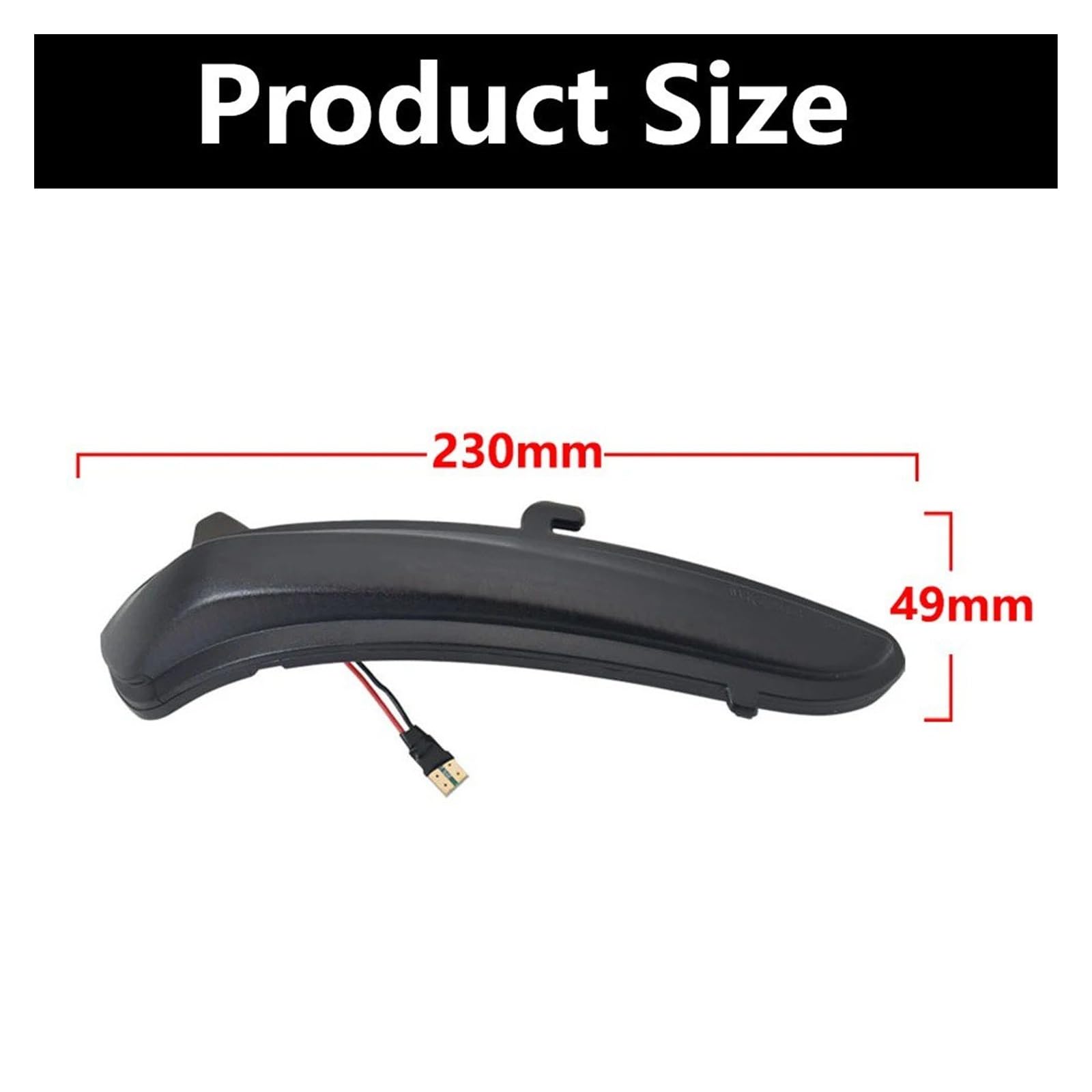 Indicatore Direzione Dinamico A LED Per Peugeot 208 2008 Con 2 Frecce Sequenziali Indicatori Di Direzione Dinamici(B)