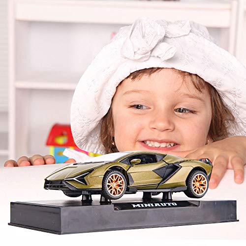 Modelo de Auto Lamborghini Sian FKP37 a Escala 1:32 miniatura 7