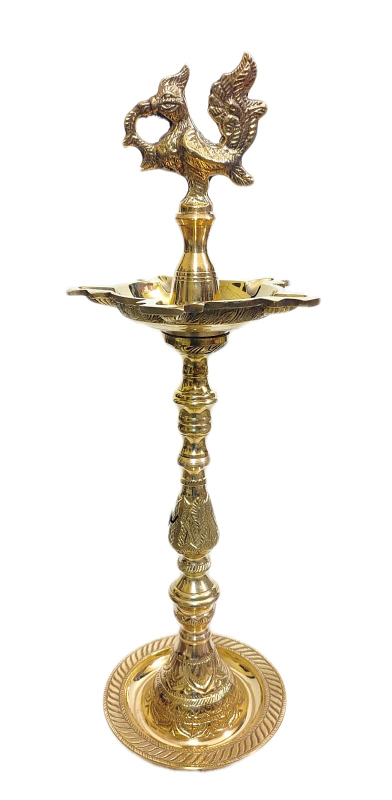 Buy A V Gifts and Handicrafts Brass mahabharat Oil lamp/Kuthu vilakku