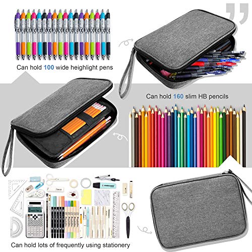Zannaki Large Stationery Sandwich Pencil Case