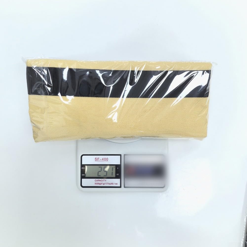 Borsa portatile per legna da ardere, in tela resistente, con manici, grande capacità, impermeabile, per esterni, per legna da ardere, campeggio, giardinaggio, picnic (giallo scuro)