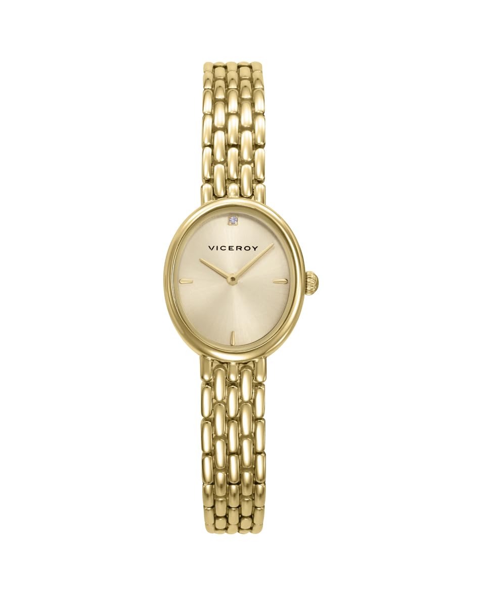 Viceroy Reloj Mujer Analógico de Acero Inoxidable - 20 mm - Movimiento de Cuarzo - 41166