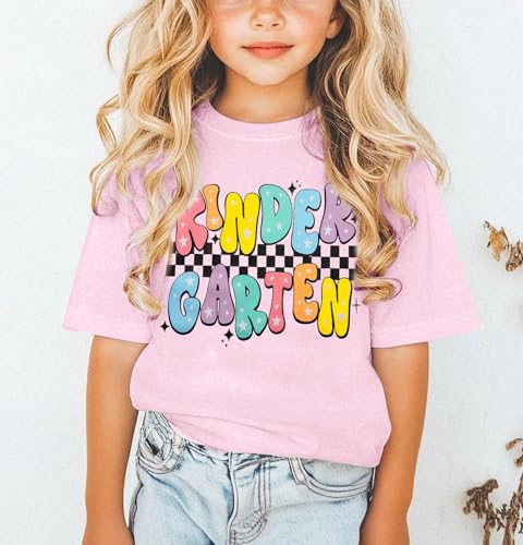 Image of Kindergarten Shirts for Girls Watch Out Kindergarten Here I Come Shirt Kids Back to School T Shirt Children School Tee