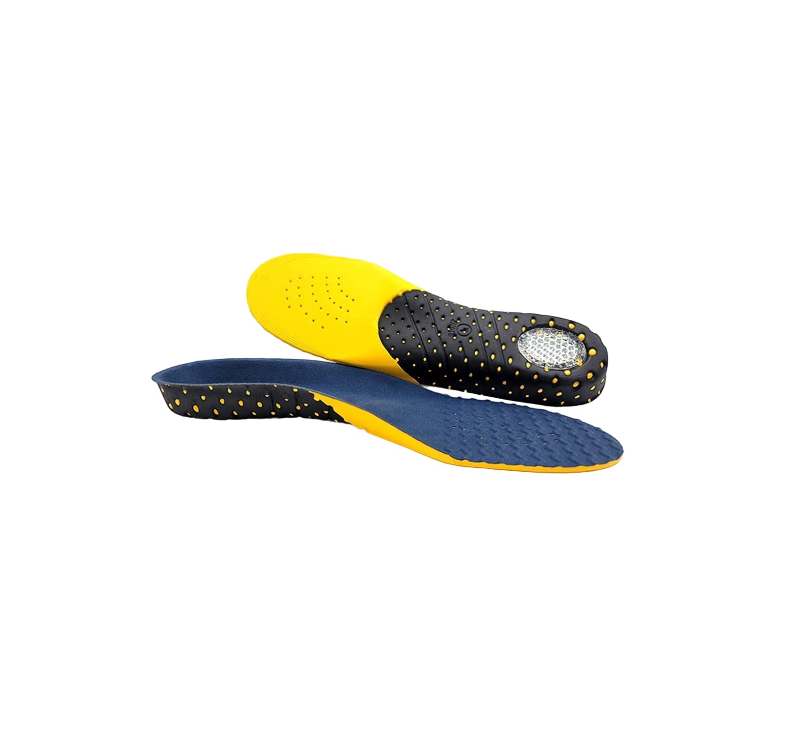 Photo 1 of Insoles Shock Absorption and Reinforced Arch Support Fits in Work Boots and More Shoes Inserts for Walking and Running - Comfort and Pain Relief (Small)
