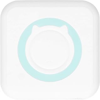 CCYLEZ 200DPI Portable Thermal Printer,Mini Wireless Bluetooth Printer,Multifunction Small Printer,for Printing Photos/Labels/Messages/Lists/Web Page etc.(green)