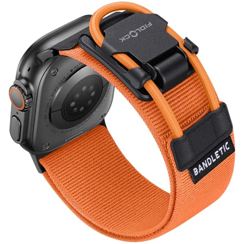 Bandletic Nylon Strap Compatible with Apple Watch Ultra 3 2 Bands for Men