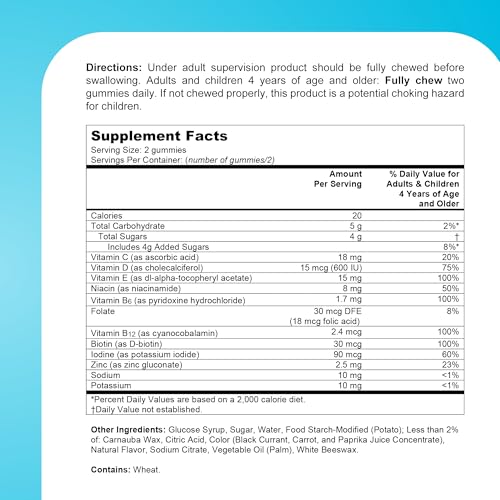 One A Day Kids Multivitamin Gummies, Kids Vitamins with Vitamin C, D, E & Zinc for Immune Support, Childrens Gummy Vitamins, Assorted Fruit Flavors, 60ct (Packaging May Vary) - image 8