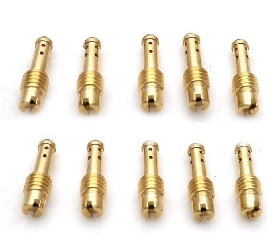 10x Pilot Jet 8 Bleed Holes for MIKUNI VM/TM/TMX Carburetor 15-37.5