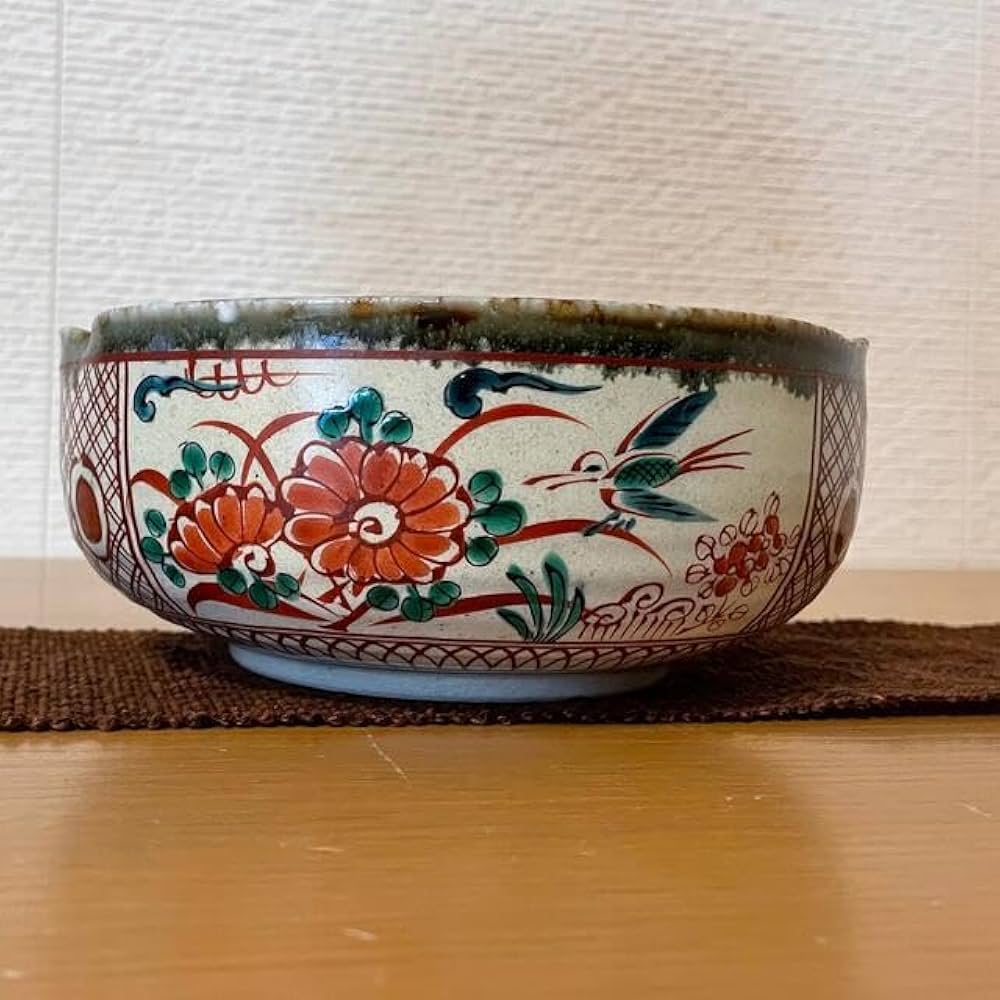 古九谷　九谷焼　赤絵　春日山窯　木米　金城春日山　蔵出し　菓子鉢　１客 楽天市場】九谷焼：古赤絵金襴手瓔珞文汲出・正木春蔵《汲出