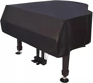Baby Grand Piano Cover Piano Music Stand Cover-Protective Music Board Cover Leather Grand Piano Dustproof Protective Cover(A,160cm/63in)