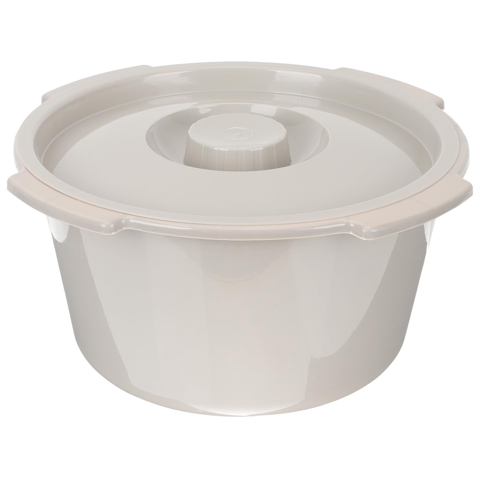Vaso da Notte in Plastica Coperchio per Anziani, Secchio Comodo per Camera da Letto, Sedia Comoda per Pazienti e Uso Domestico