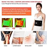 USUIE Red Light Therapy Belt, Infrared Light Therapy Wrap Red Light Therapy Device for Body with Timer for Back Shoulder Waist Muscle Pain Relief for Gift Women Men Gift - Image 3