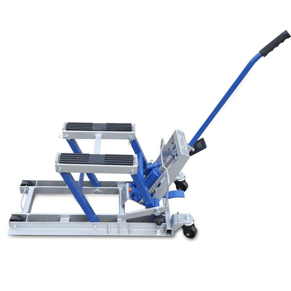 Pont Elevateur Moto Hydraulique Pont Élévateur Table Elevatrice 680 kg