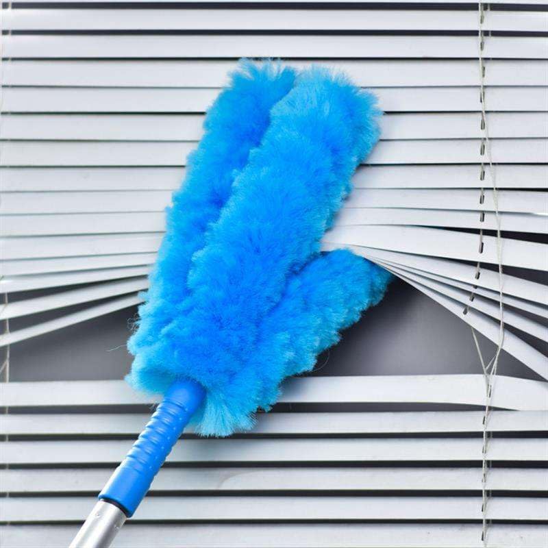 Image of Maxoshine Microfiber Wall Cleaning Mop with Long Handle | Bendable Extendable Duster for Home Ceiling Fan AC Vents Blinds Curtain Rods | Feather Dusting Stick for Edges & Corners (Ninja Duster)