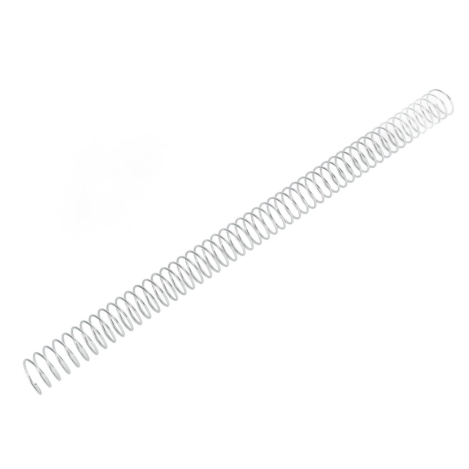 100 Stück Spiralbindespule, 19 mm Durchmesser, 48 Zähne Kammbinderücken, 170 Blatt Kapazität für A4-Papier, 4:1 Pitch Set Kit mit 360-Grad-Drehung für Bürodokumente, Präsentationen (Silber)