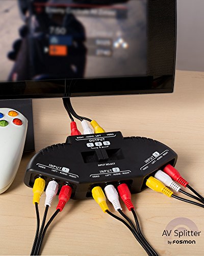 Fosmon RCA Splitter with 3-Way Switch - Image 4
