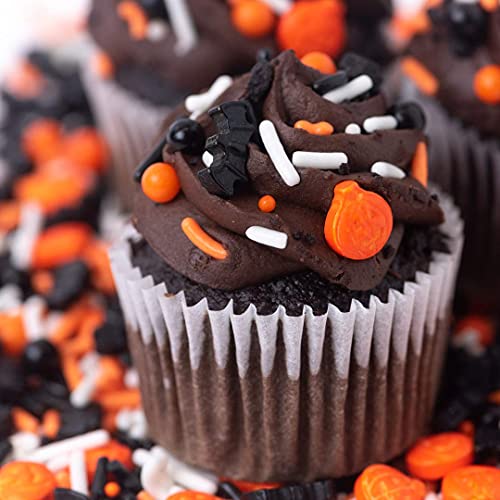 Sweets Indeed Sprinkles - Halloween Sprinkles - Cake Sprinkles - Gluten-Free Sprinkles For Baking - Cupcake And Cake Topper - Sprinkle Mix - Sprinklefetti - Trick Or Treat - 6.5 Ounces #TOP4