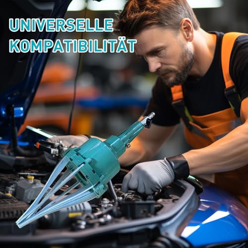 D LIAN DONG Achsmanschetten Spreizer aus Metall | Druckluft-Montagewerkzeug für CV-Gelenke & Antriebswellen | Rostfrei & Langlebig | Beschädigungsfreie Demontage & Montage (Farbe: Grün)