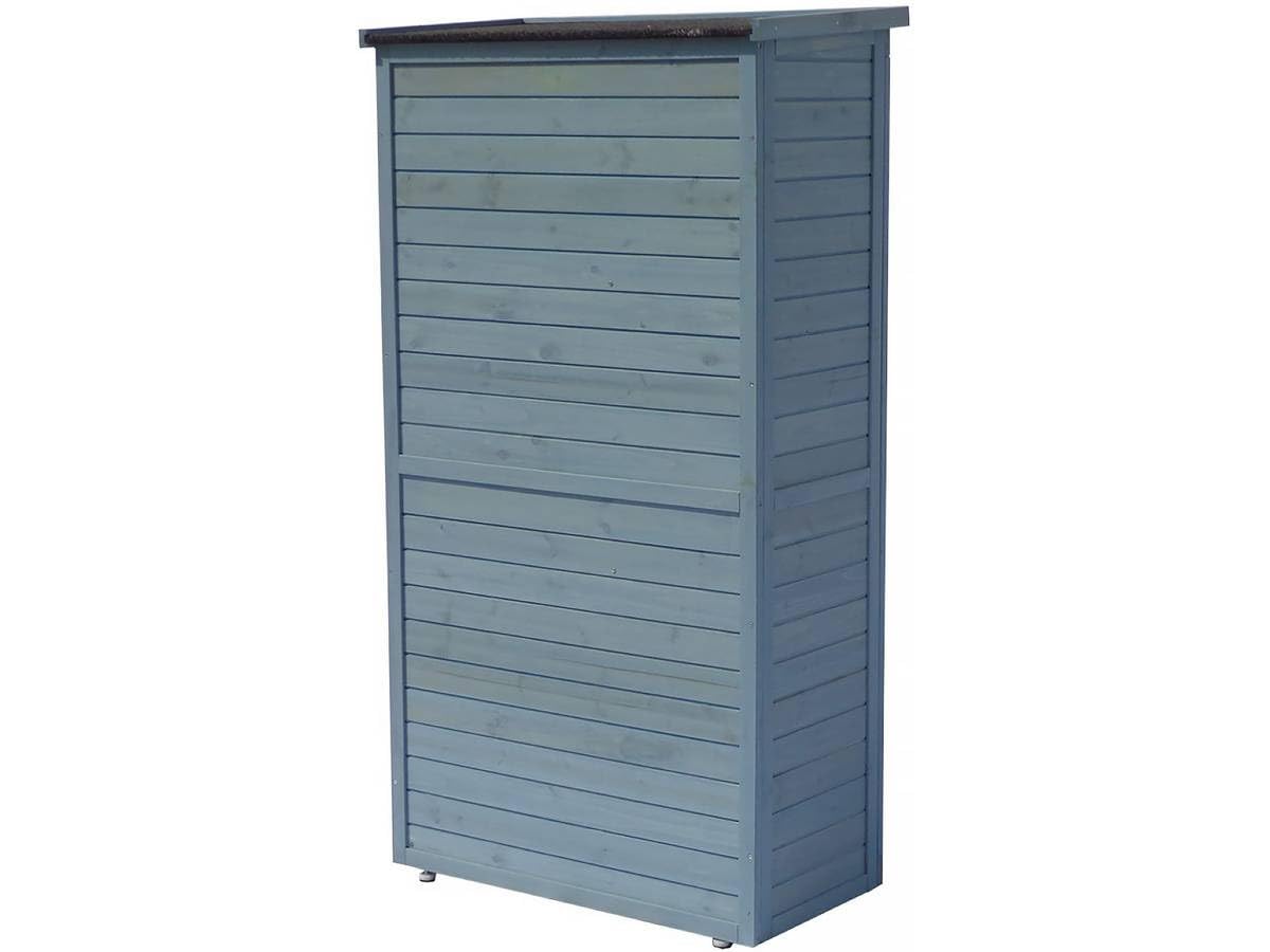 habitat et jardin Gartenschrank Space 87 x 46,5 x 160 cm Himmelblau