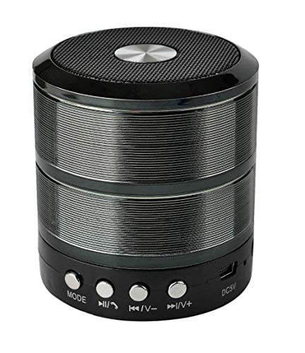 UK Traders WS-887 Wireless Bluetooth Portable Speaker Compatible with All Mobile, All Tablet, Computer (Multicolor)