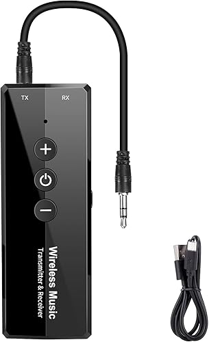 Transmisor Bluetooth 50 3 en 1 adaptador Bluetooth inalámbrico portátil transmisor Bluetooth recargable para TV receptor de audio Bluetooth para