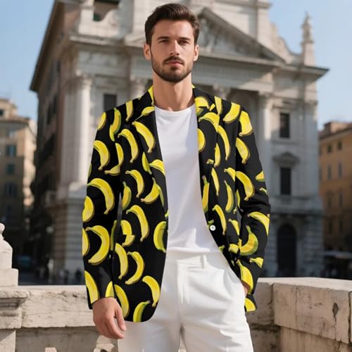 Mumeson Men's Blazers Lined One Button Casual Suit Jacket Lightweight Slim Fit Sports Coat Blazer with Pockets2