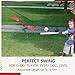 Oohuy Portable Baseball Hitting Trainer, Baseball Softball Swing Trainer, Baseball Softball Training Equipment Hitting Aid, Combines Tee & Front Toss, Tangle-Free, Indoor & Outdoor