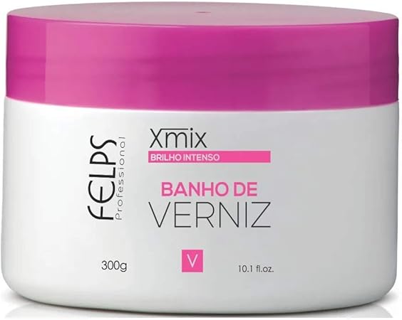 Xmix Banho de Verniz Brilho Intenso, 300 G Felps Professionnel