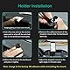 Magnetische Handyhalterung Auto, 360° Drehbar, Armaturenbrett-Montage mit 3M Klebefläche, Universal Smartphone Halterung (Silver)