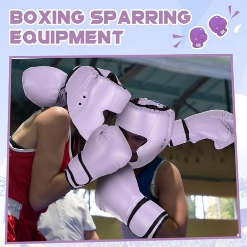 Image of Arrowbash Boxing Headgear and Gloves Set for Kids 6oz Boxing Gloves and Wrestling Headgear Sparring Equipment for Boxing Kickboxing Muay Thai BJJ Karate Training