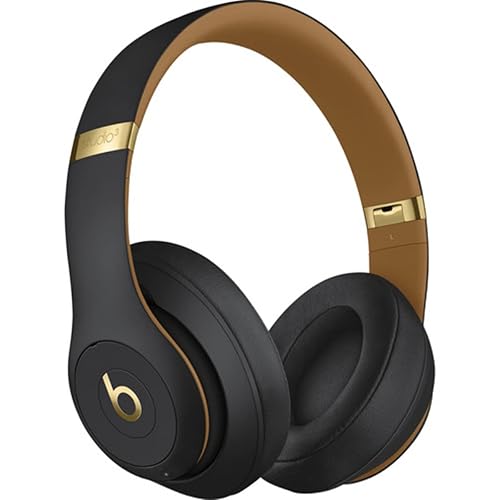 Beats Studio3 Wireless Over-Ear Headphones The beats Skyline Collection - Midnight Black (Renewed)