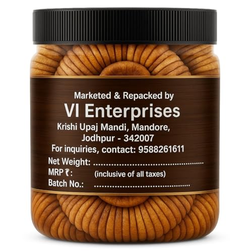 Image of VI Prime Premium Anjeer | Dried Figs | Rich in Fibre, Protein & Antioxidants | Pesticide Free | Healthy Snack | Boosts Immunity & Vitality | 100 Grams