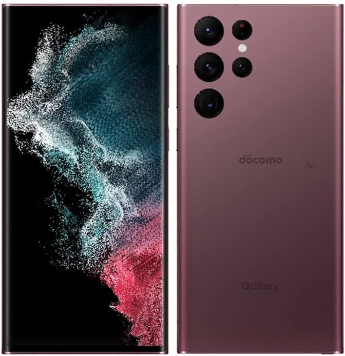 Docomo Galaxy S22 Ultra SC-52C Burgundy SIM Armenia | Ubuy