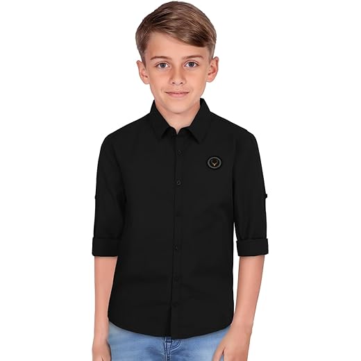 Allen Solly Boys Cotton Regular Fit Shirt