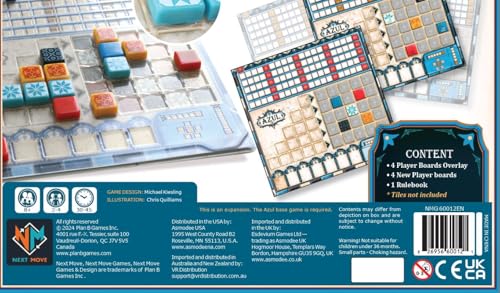 Azul Crystal Mosaic Board Game EXPANSION - Strategic Tile-Placement Game for Family Fun, Great Game for Kids and Adults, Ages 8+, 2-4 Players, 30-45 Minute Playtime, Made by Plan B Games - Image 9