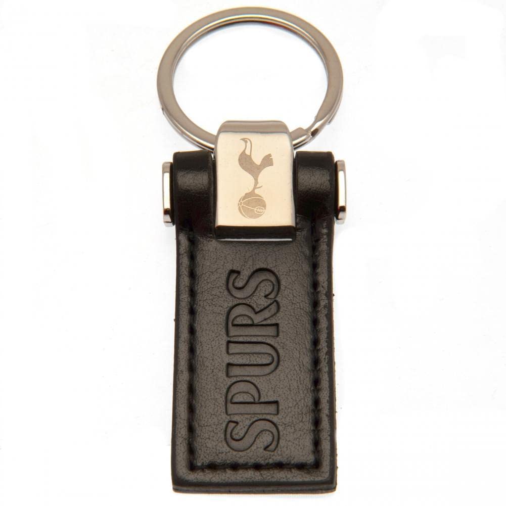 Tottenham Hotspur Men's Black/Gold Fc Keyring (One Size) (),