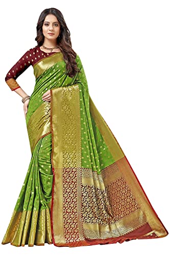 Sari Banarasi en soie doux et léger pour un drapé facile et élégant