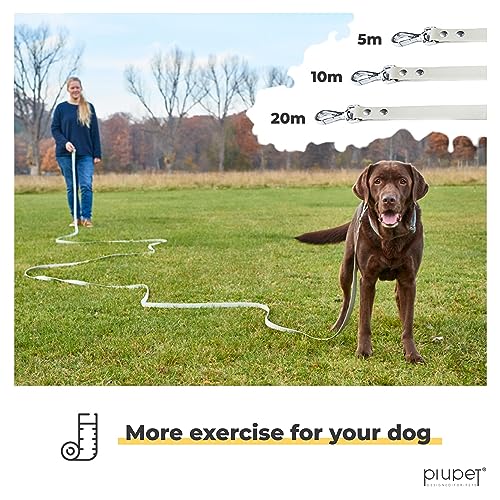 PiuPet® Tow Leash for Dogs 5m I 10m I 20m I Water Repellent I Dog Training Leads for Large Dogs I Training Dog Lead - Image 3