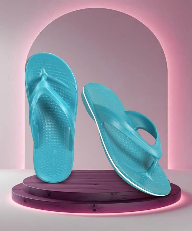 Image of Paragon EVK1129G Men Stylish Lightweight Water Resistant Flipflops | Comfortable with Anti Skid Soles | Casual & Trendy Slippers | Indoor & Outdoor